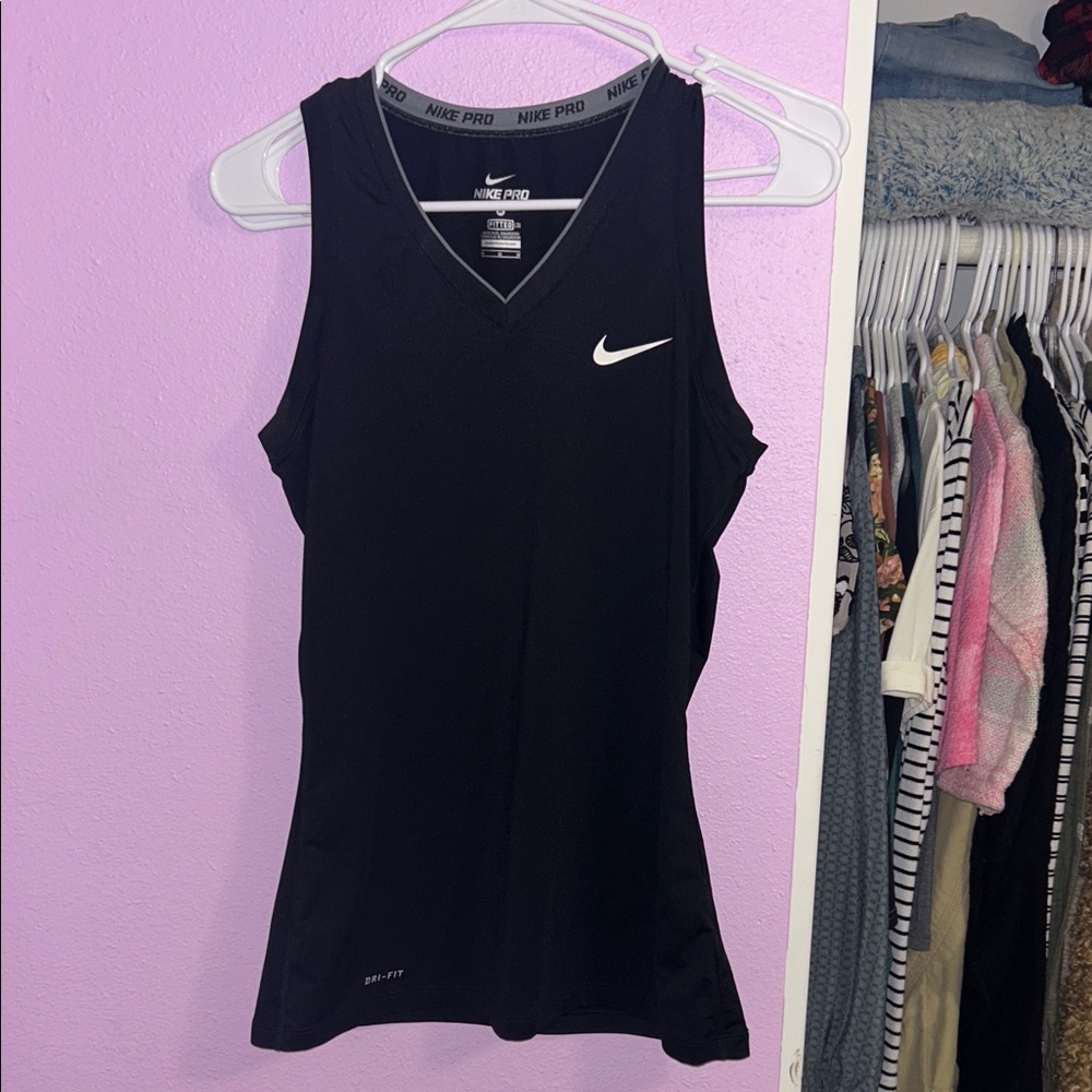 Nike Women's Black Pro Tank Top
